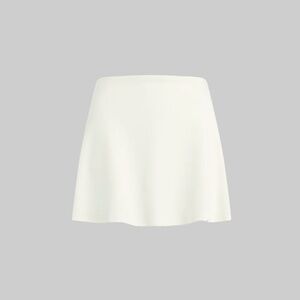 613. LESET Rio Skort Natural White Ponte $200 NWT Medium